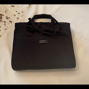 Vera Bradley quilted hanging toiletry